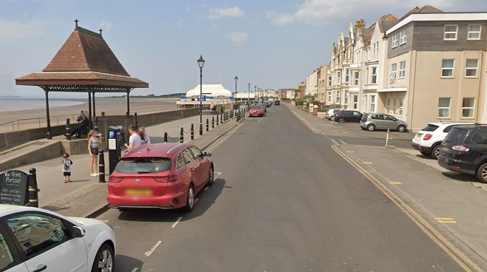 Burnham-On-Sea seafront