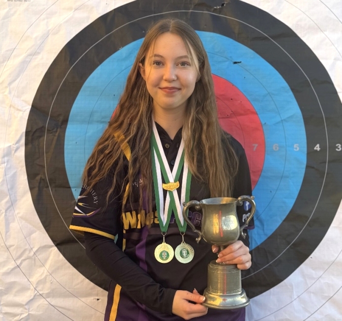 Burnham-On-Sea.com: Liv Morledge Archer - U18 GWAS Champion 2025