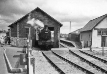 Burnham-On-Sea Railway Station in 1962