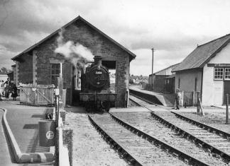 Burnham-On-Sea Railway Station in 1962